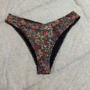 Montce Mara Floral Lulu (Zig-Zag Stitch) Bikini Bottom
